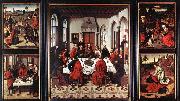 Dieric Bouts Altarpiece of the Holy Sacrament Spain oil painting artist